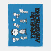 Erdnüsse | Franklin Armstrong Fleecedecke (Vorderseite)