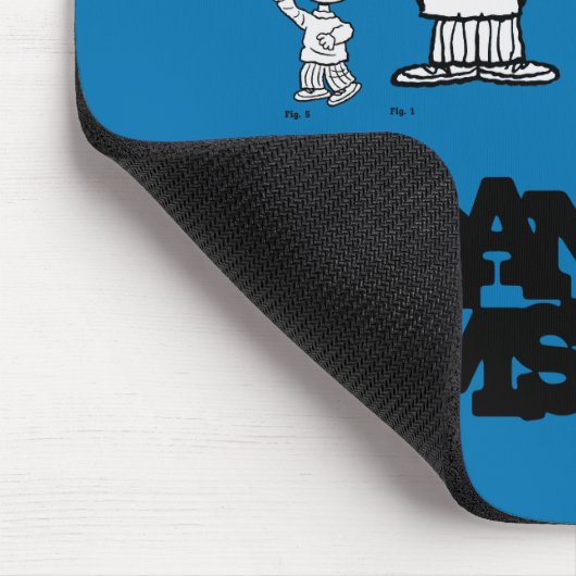 Erdnüsse | Franklin Armstrong Mousepad (Ecke)