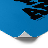 Erdnüsse | Franklin Armstrong Poster (Ecke)