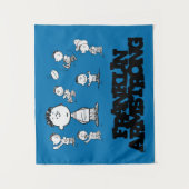 Erdnüsse | Franklin Armstrong Wandteppich (Vorderseite)