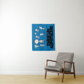 Erdnüsse | Franklin Armstrong Wandteppich (Beispiel)