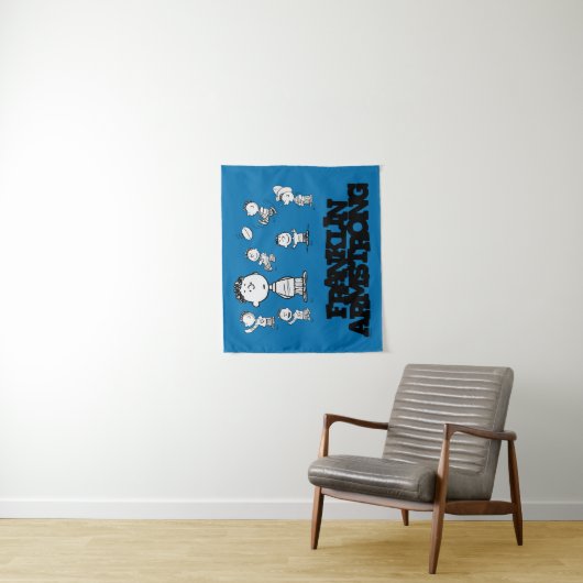 Erdnüsse | Franklin Armstrong Wandteppich (Beispiel)