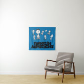 Erdnüsse | Franklin Armstrong Wandteppich (Beispiel (Horizontal))