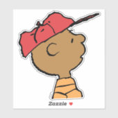 Erdnüsse | Franklin Baseball Cap Aufkleber (Blatt)