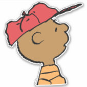 Erdnüsse | Franklin Baseball Cap Aufkleber (Vorderseite)