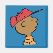 Erdnüsse | Franklin Baseball Cap Magnet (Vorne)