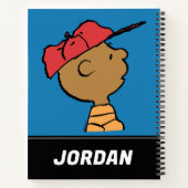 Erdnüsse | Franklin Baseball Cap Notizblock (Rückseite)