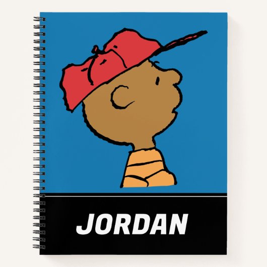 Erdnüsse | Franklin Baseball Cap Notizblock (Vorderseite)