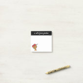 Erdnüsse | Franklin Baseball Cap Post-it Klebezettel (Auf Schreibtisch)