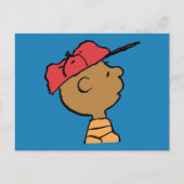 Erdnüsse | Franklin Baseball Cap Postkarte (Vorderseite)