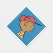 Erdnüsse | Franklin Baseball Cap Serviette (Ecke)