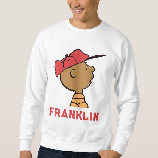 Erdnüsse | Franklin Baseball Cap Sweatshirt (Vorderseite)