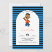 Erdnüsse | Franklin Birthday Einladung (Vorderseite)