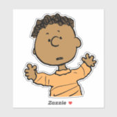 Erdnüsse | Franklin Look Aufkleber (Blatt)