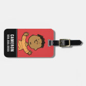 Erdnüsse | Franklin Look Gepäckanhänger (Vorderseite horizontal)