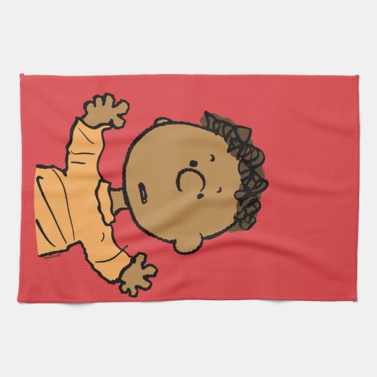 Erdnüsse | Franklin Look Geschirrtuch (Horizontal)