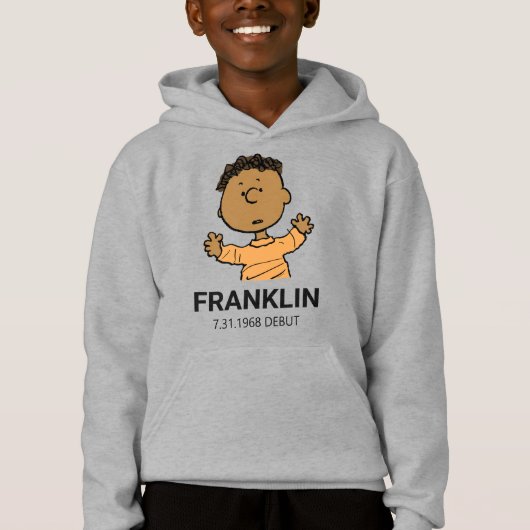 Erdnüsse | Franklin Look Hoodie (Vorderseite)