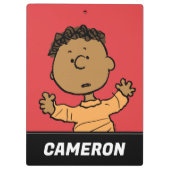 Erdnüsse | Franklin Look Klemmbrett (Rückseite)