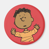 Erdnüsse | Franklin Look Magnet (Vorne)