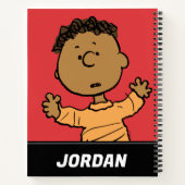 Erdnüsse | Franklin Look Notizblock (Rückseite)