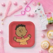 Erdnüsse | Franklin Look Pappteller (Party)