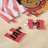 Erdnüsse | Franklin Look Puzzle (Seite)