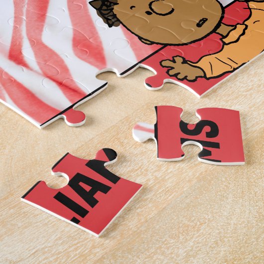 Erdnüsse | Franklin Look Puzzle (Seite)