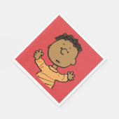 Erdnüsse | Franklin Look Serviette (Ecke)