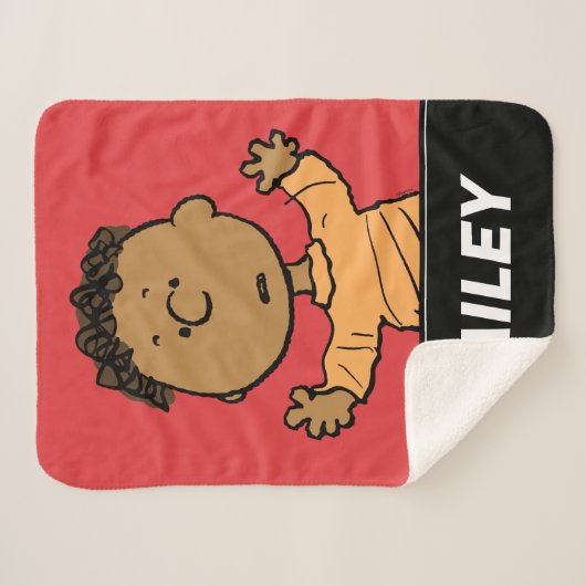 Erdnüsse | Franklin Look Sherpadecke (Vorderseite (Horizontal))