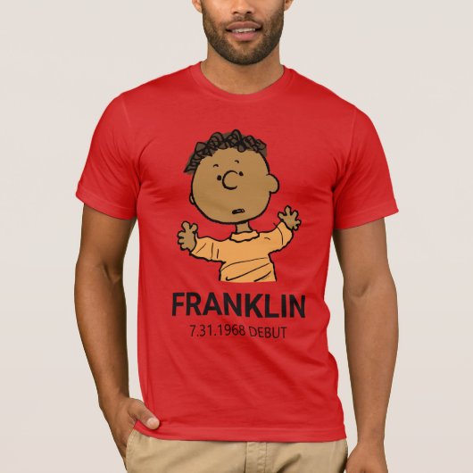 Erdnüsse | Franklin Look T-Shirt (Vorderseite)