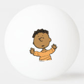 Erdnüsse | Franklin Look Tischtennisball (Vorderseite)