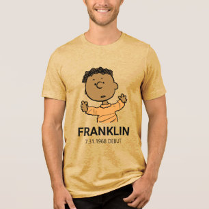 Erdnüsse Franklin Look Tri-Blend Shirt