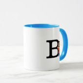 Erdnüsse | Franklin Monogram B Tasse (VorderseiteRechts)