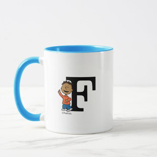 Erdnüsse | Franklin Monogram F Tasse (Links)