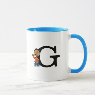 Erdnüsse Franklin Monogram G Tasse