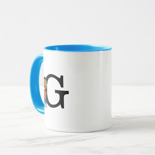 Erdnüsse | Franklin Monogram G Tasse (Vorderseite Links)