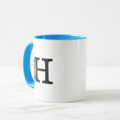 Erdnüsse | Franklin Monogram H Tasse (Vorderseite Links)