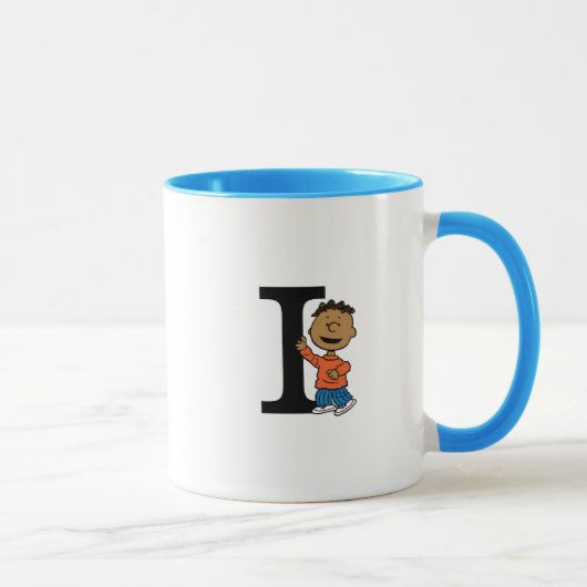 Erdnüsse | Franklin Monogram I Tasse (Rechts)