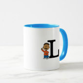 Erdnüsse | Franklin Monogram L Tasse (VorderseiteRechts)