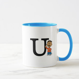 Erdnüsse   Franklin Monogram U Tasse