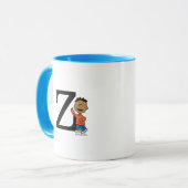 Erdnüsse | Franklin Monogram Z Tasse (Vorderseite Links)