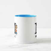 Erdnüsse | Franklin Name & Monogram M Tasse (Zentrum)