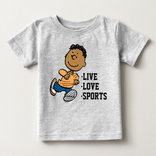 Erdnüsse | Franklin Running Baby T-shirt (Vorderseite)