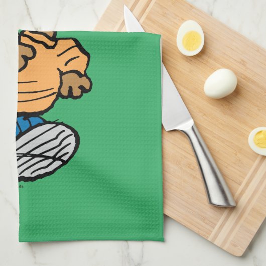 Erdnüsse | Franklin Running Geschirrtuch (Viertel Falte)