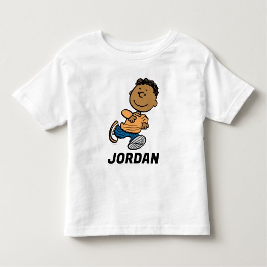 Erdnüsse | Franklin Running Kleinkind T-shirt (Vorderseite)