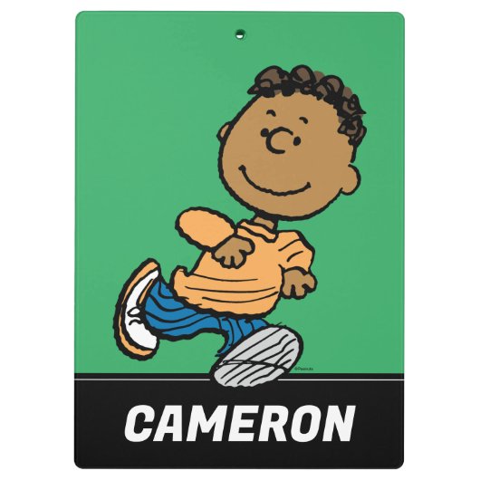 Erdnüsse | Franklin Running Klemmbrett (Rückseite)