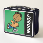 Erdnüsse | Franklin Running Metall Brotdose (Vorderseite)