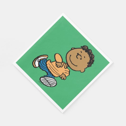 Erdnüsse | Franklin Running Serviette (Ecke)