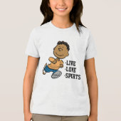 Erdnüsse | Franklin Running Tri-Blend Shirt (Vorderseite)