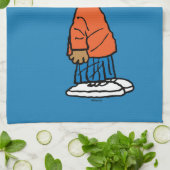 Erdnüsse | Franklin Smile Geschirrtuch (Gefaltet)